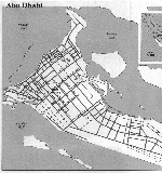 Map of Abu Dhabi