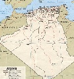 Map of Algeria