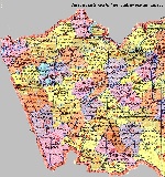 Map of Altai Krai