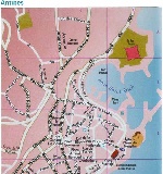 Map of Antibes�