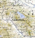 Map of Armenia