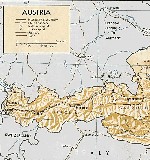 map of Austria