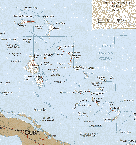 Map of Bahamas
