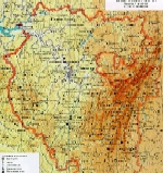 map of Bashkiria