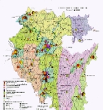 Map of Bashkortostan
