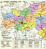 Map of Belgorod Oblast 