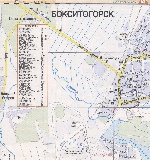 Map of Boksitogorsk