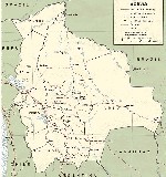 map of Bolivia