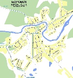 Map of Borovsk