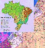 Map of Brasilia