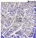 Map of Brussels