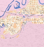 Map of Chapayevsk