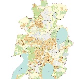 Map of Chelyabinsk