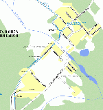 Map of Chernogolovka