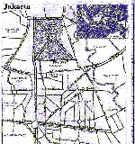 Map of Jakarta
