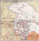 Map of Jammu and Kashmir