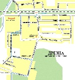 Map of Drezna