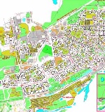 Map of Dzerzhinsk