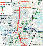 Map of Yekaterinburg