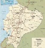Map of Ecuador