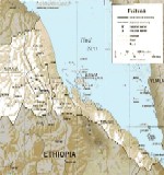 Map of Eritrea