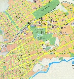 Map of Yessentuki