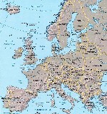 map европы