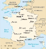 Map of France