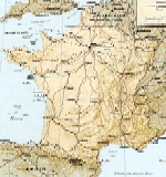 Map of France