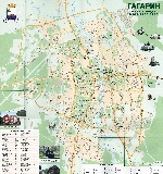 Map of Gagarin