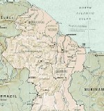 Map of Guyana