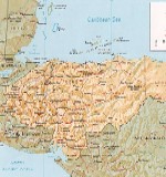 Map of Honduras