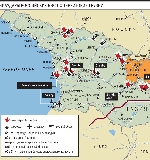 map ���������� ���������� ��� �� of Georgia