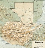 Map of Guatemala