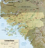 Map of Guinea-Bissau