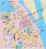Map of Hanoi
