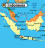 Map of Indonesia