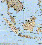 Map of Indonesia
