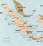 Map of Indonesia