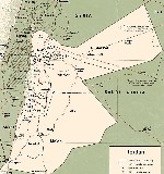 map of Jordan