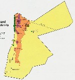 map of Jordan