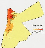 map of Jordan