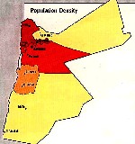map of Jordan