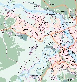 Map of Irkutsk