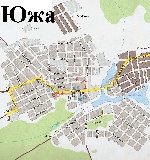 Map of Yuzha