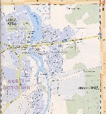 Map of Ivangorod