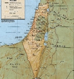 map of Israel