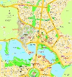 Map of Canberra