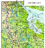 Map of Karelia
