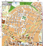 Map of Caceres
